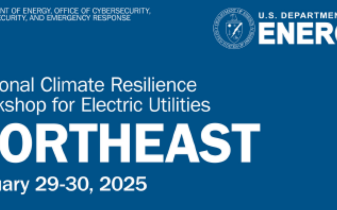 Regional Climate Resilience Workshop for Electric Utilities | Northeast