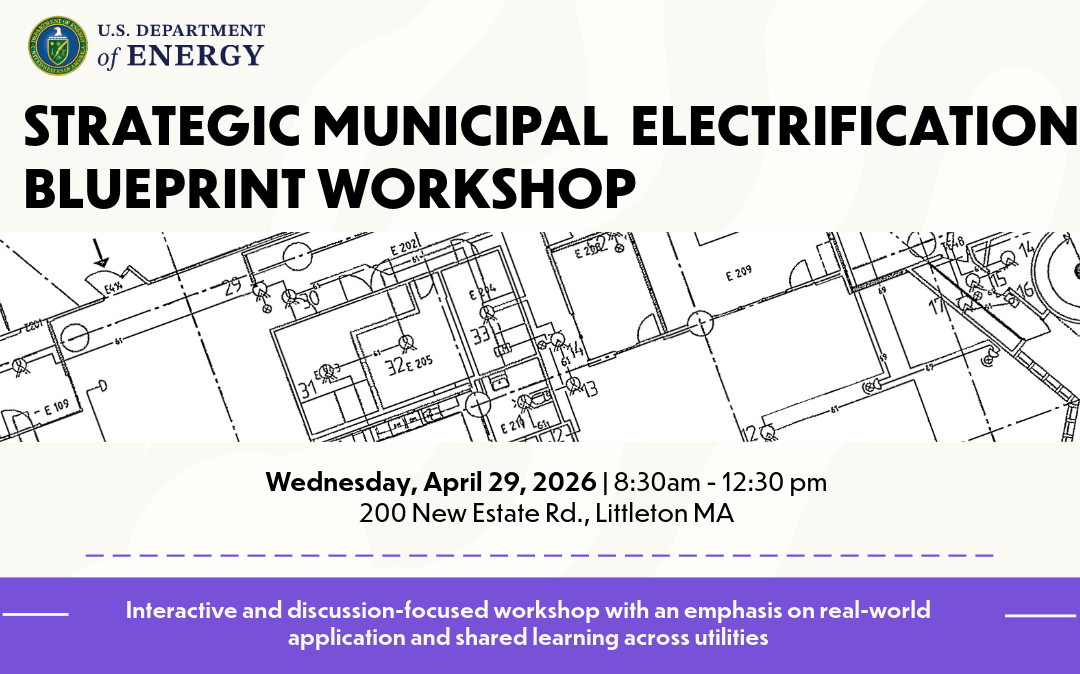 Strategic Municipal Electrification Blueprint Workshop
